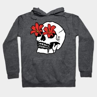 Blooming skull Hoodie